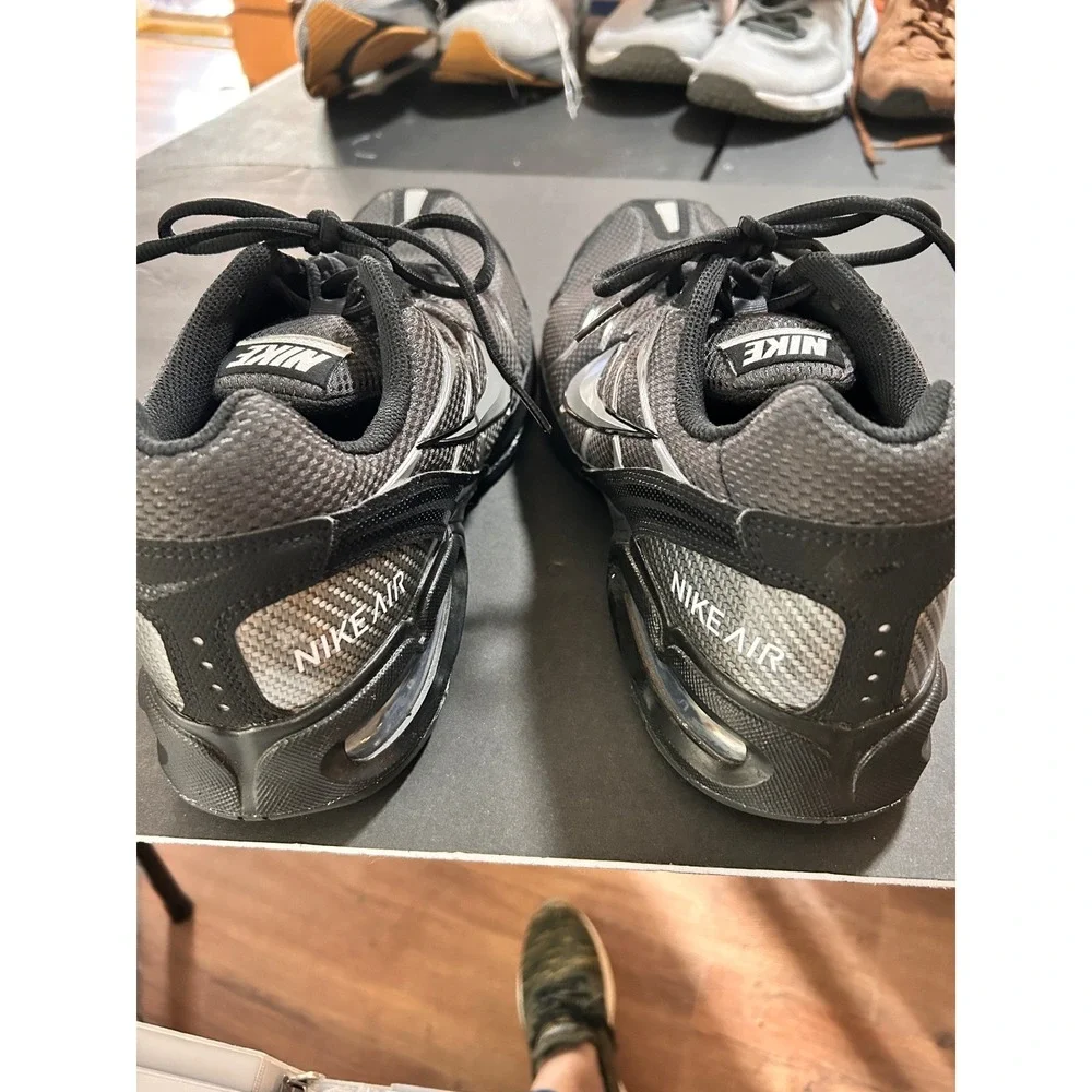 Nike Air Max Torch‎ 4 Mens Running Shoes Black Silver Size 13